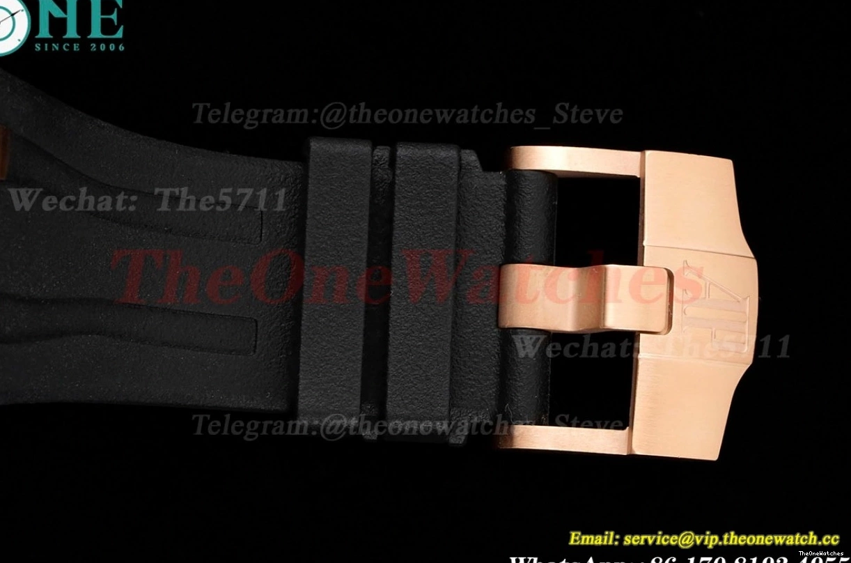 CER RSF 44mm A3126 Blk Oak Royal Offshore RU Wht RG 0419